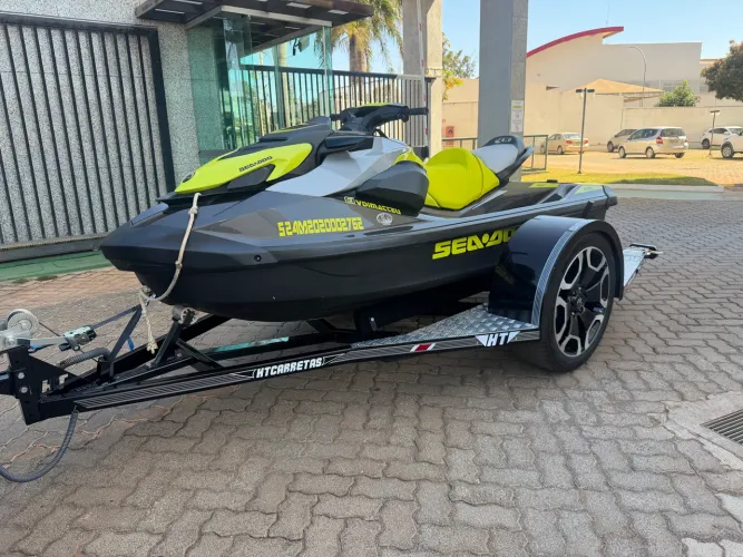 JET SKI SEADOO GTR 230 2020 COM CARRETA HT OU RONDON SOM ORIGINAL BRP