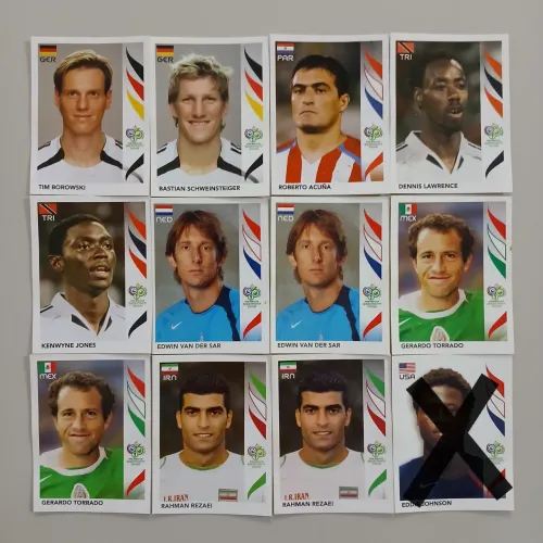Copa Do Mundo 2006 Kit Com 20 Figurinhas