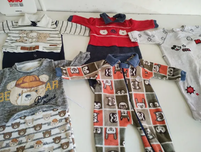 Kit macacão usado