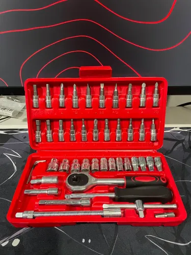Kit de Ferramentas Catraca 46 Peças