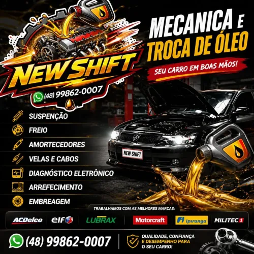 Mecânica e troca de óleo