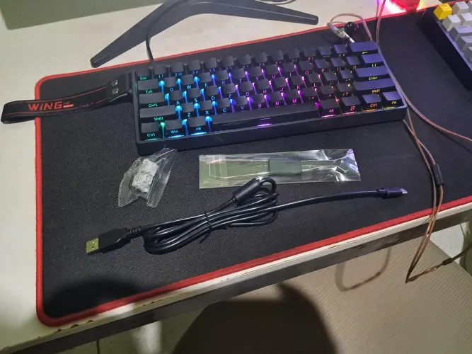 Teclado magnético Aula Win 60he standard,rapid trigger, 8000hz, SnapTap/SOCD