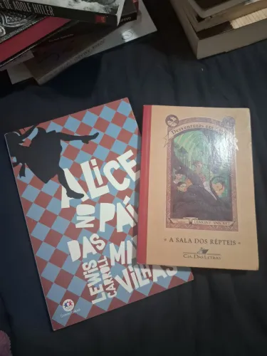 Alice no País das Maravilhas + Desventuras em Série (Sala dos Répteis)