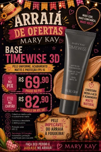 Arraiá de Ofertas Mary Kay