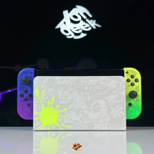 Nintendo Switch OLED Splatoon (Seminovo) | Aceitamos OLXPAY, Parcele em até 24x! | Envio!