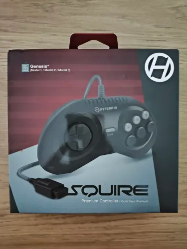 Controle Hyperkin "Squire" Premium Sega Mega Drive Genesis/MegaRetroN HD (lacrado)