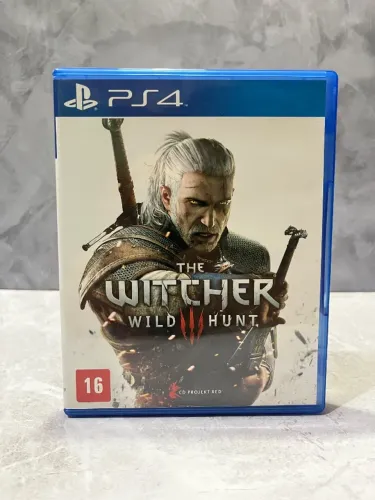 The Witcher 3 Midia Fisica PS4 Com Mapa Soundtrack Compendio