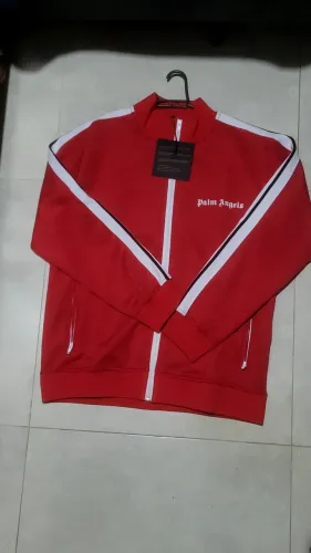 casaco palm angels vermelho