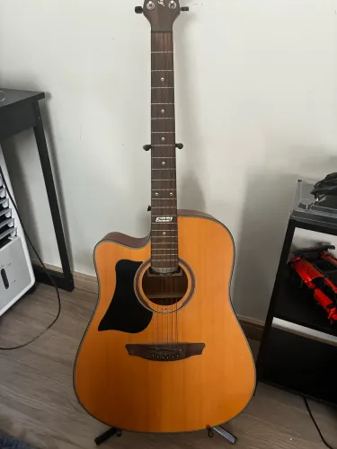 Violão Folk AF-65C ST LH Canhoto