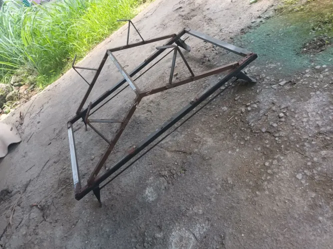 Rack suporte escada para carro ( chifre) 