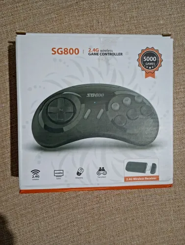 VÍDEO GAME SG800 com mais de 5 mil jogos de MEGA DRIVE E MASTER SYSTEM. HDMI