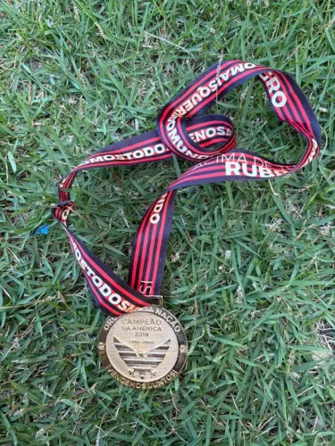 Medalha Bicampeão Libertadores Flamengo