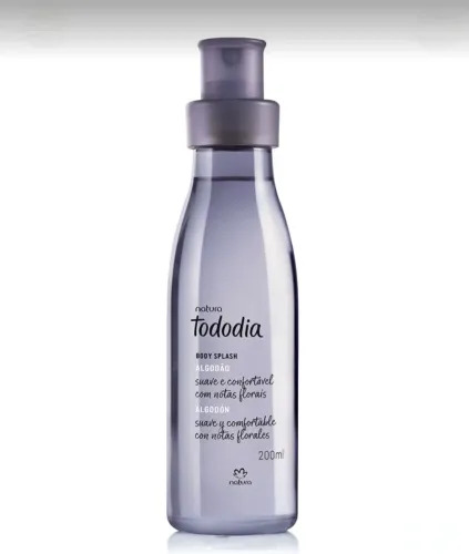 Body Splash Natura Tododia Algodão 200ml 