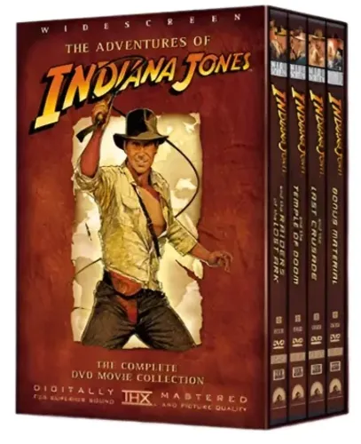 Box As Aventuras de Indiana Jones: A Coleção Completa em DVD (Usado)
