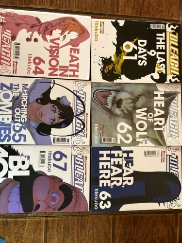 Bleach Panini - Lote Vol. 55 ao 65 + 67, 68 e Vol. 71 