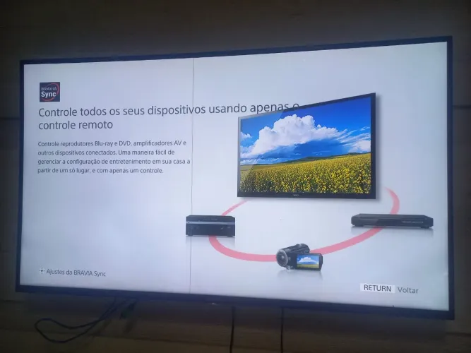 Televisão Sony bravia 49 polegadas smart