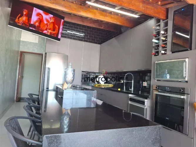 Cobertura com 3 dormitórios à venda, 130 m² por R$ 660.000,00 - Vila Alzira - Santo André/