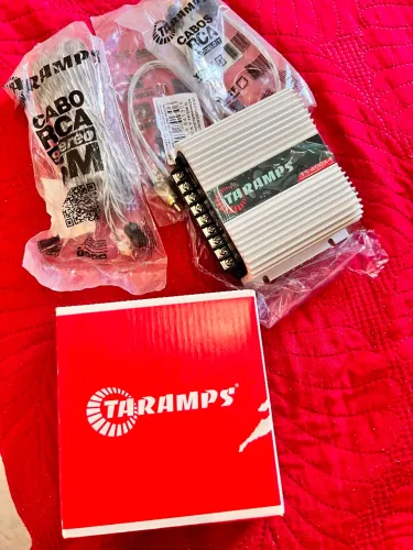 Módulo Taramps ts400 + cabos RCA 