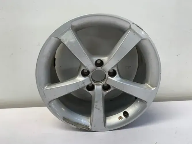 Roda Liga Leve Aro 17 5x112 Audi A3 2013 2020 Detalhe Prateado