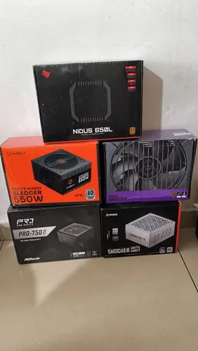 Fontes Gamer 500w 550w 650w 750w