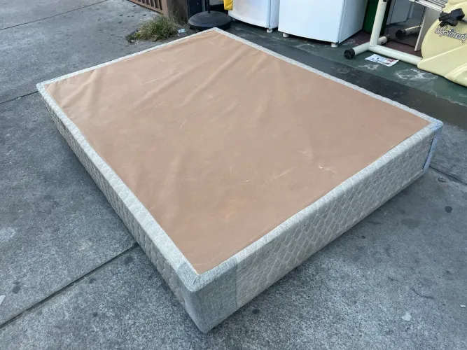 Base de Cama Box Cinza Casal