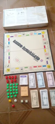Jogo Banco Imobiliário anos 80