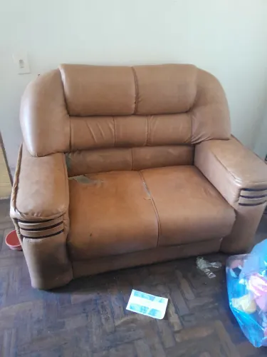 Sofa 3 e 2 lugares doação 