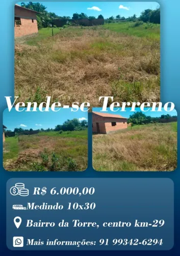 Vende se terreno