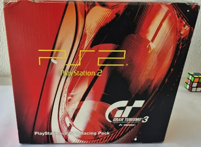 Console Playstation 2 Fat Edição Gt3 Racing Pack Japones Cib (Usado)
