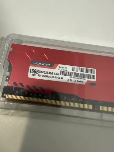 MEMÓRIAS RAM 16G BODR4 3200MHZ 1.35V XMP PC4-25600U CL: 
