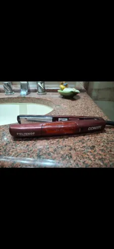 Mini prancha de cabelo
