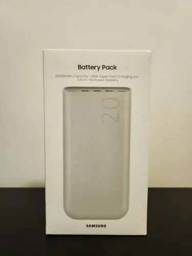 Carregador portátil Samsung 20000mha