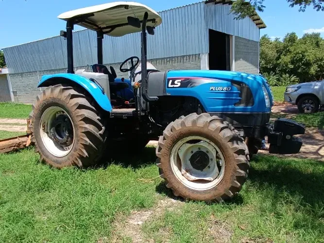 Trator Ls Motor Perkins 80 Hp 2021 C/ Redutor Fabrica 1.100h