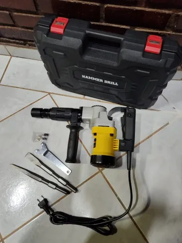 MARTELETE ROMPEDOR PERFURADOR DEMOLIDOR 12kg 2300W PERFEITO PARA OBRAS PROFISSIONAL