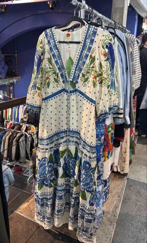 Vestido longo Farm Voo de Verão