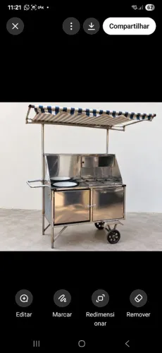 Carrinho lanche 
