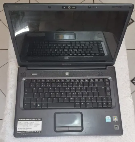 Notebook Compaq Presario C765BR / C700 + Carregador ? Para Reparo ou Retirada de Peças