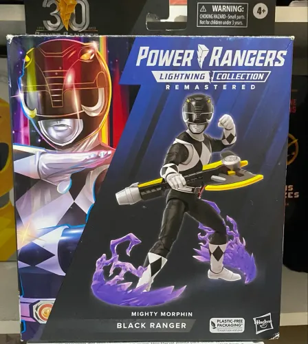 Power Rangers Preto Remasterizado - Lightning collection