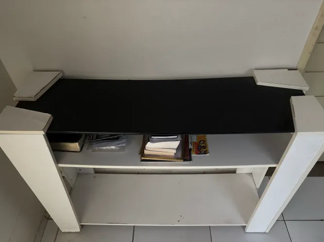JOGO DE CENTRO + MESINHA DE CANTO + RACK