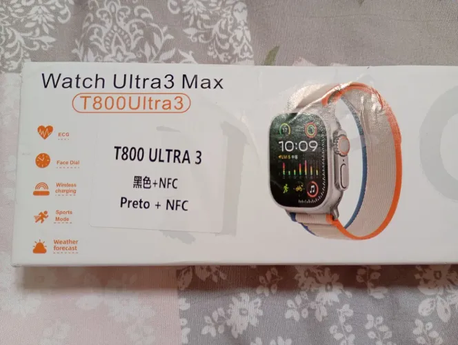 Relógio Digital T800 Ultra 3 Max