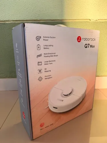 ROBÔ ASPIRADOR ROBOROCK Q7 MAX - PRATICAMENTE NOVO!