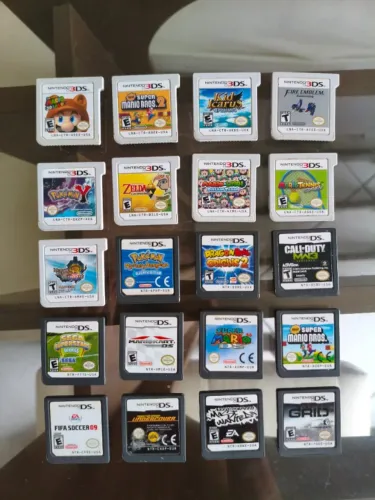 Jogos Nintendo DS e 3DS - 36 títulos (valores na descrição)
