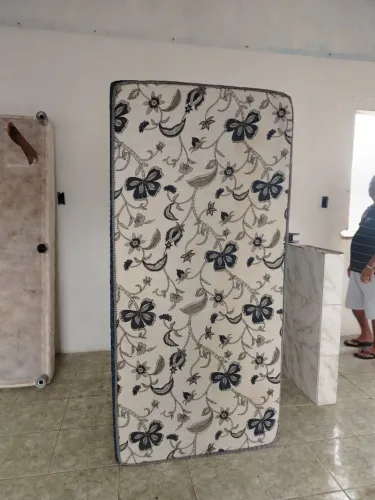 Cama box solteiro com cama auxiliar
