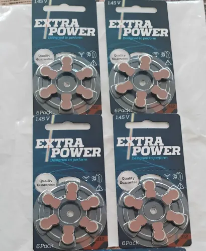 Pilhas para fone de ouvido 312