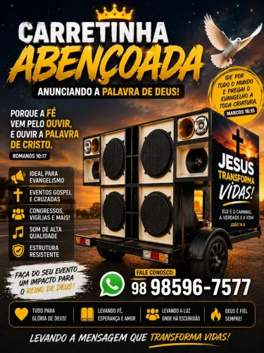 Carretinha evangelística