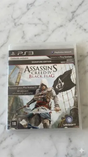 Assassin?s Creed IV Black Flag PS3 Original Mídia Física