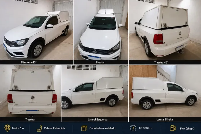 Volkswagen Saveiro Trendline 1.6 T.flex 8V 2018