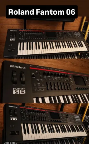 Teclado sintetizador Roland Fantom 06 