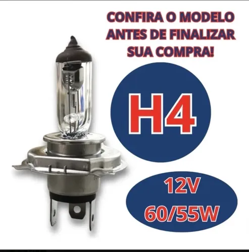 2 Lâmpadas Farol Baixo E Alto H4 Bosch Halogena 12v - Compatível com Honda HR-V 2020