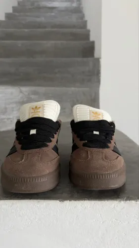 tênis adidas samba marrom tamanho 34